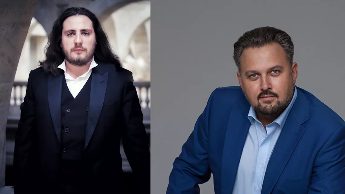 Florian Sempey et  Alexeï Tikhomirov