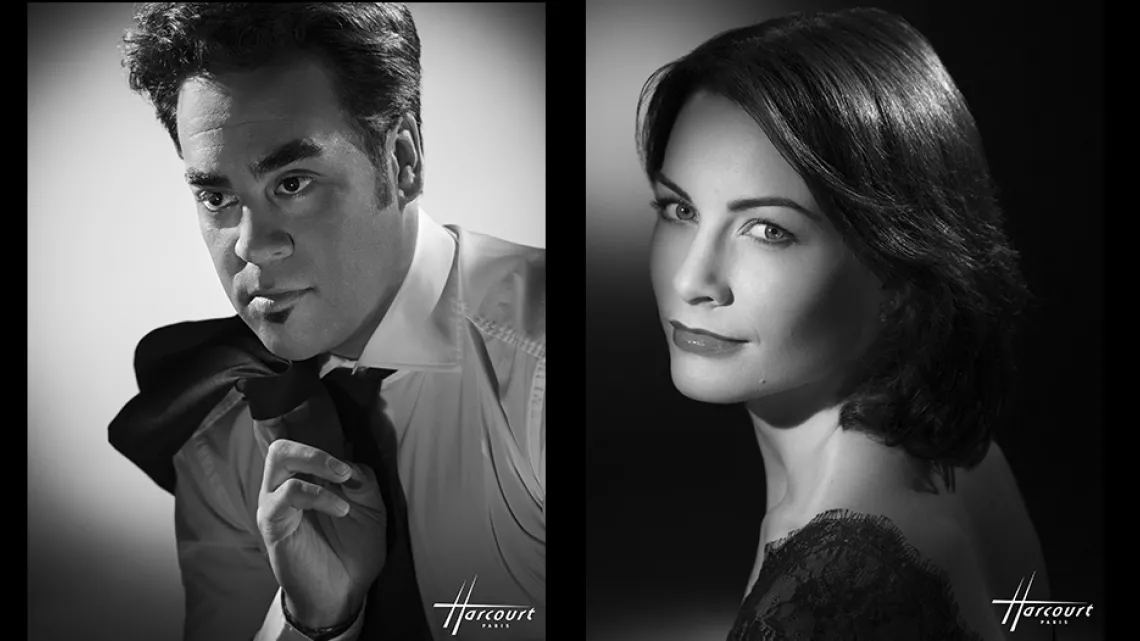 Philippe Talbot et Amélie Robins