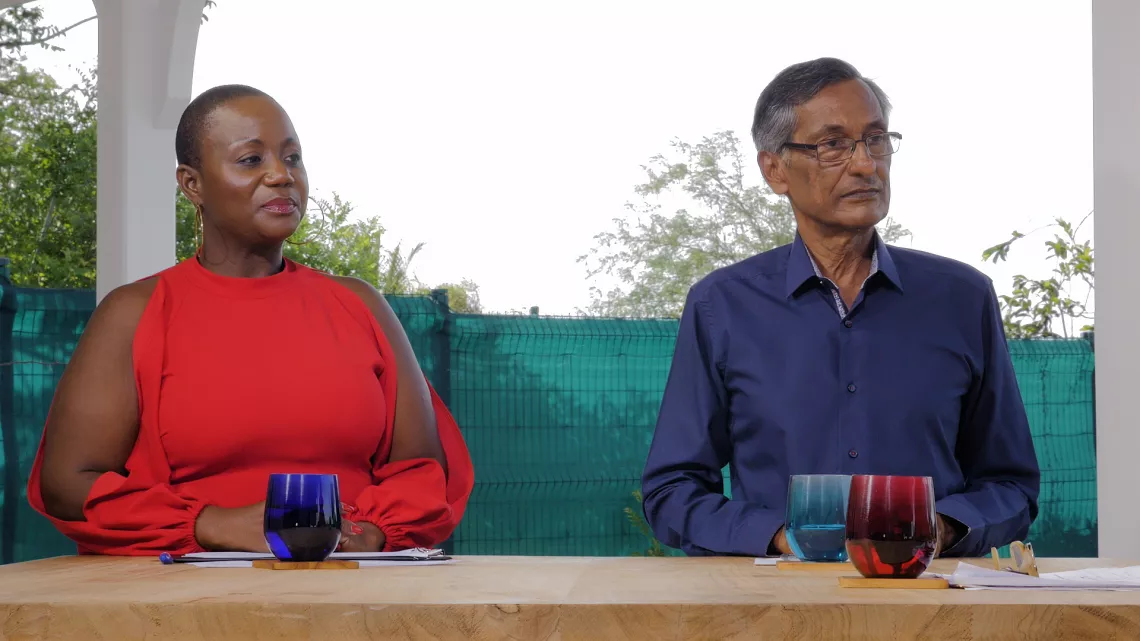 Yémouna et Dr José Perianin