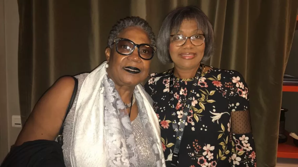 Sylvie Gengoul et Firmine Richard