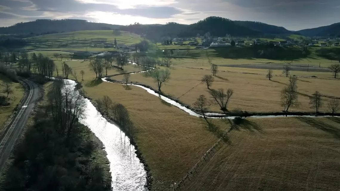 Paysage de la Vologne