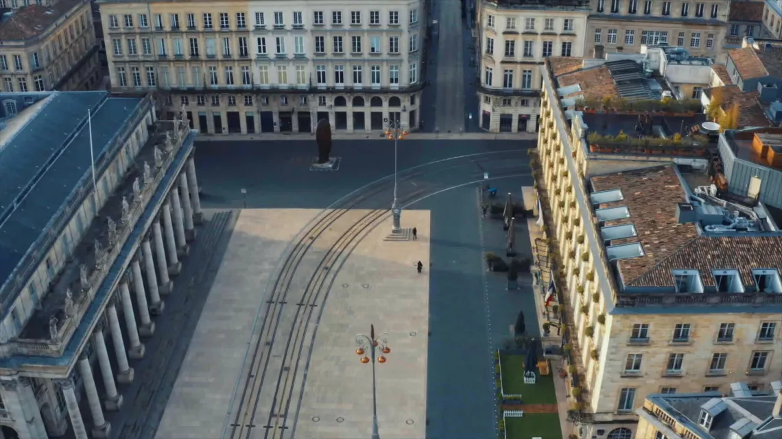 Bordeaux vu d'en haut