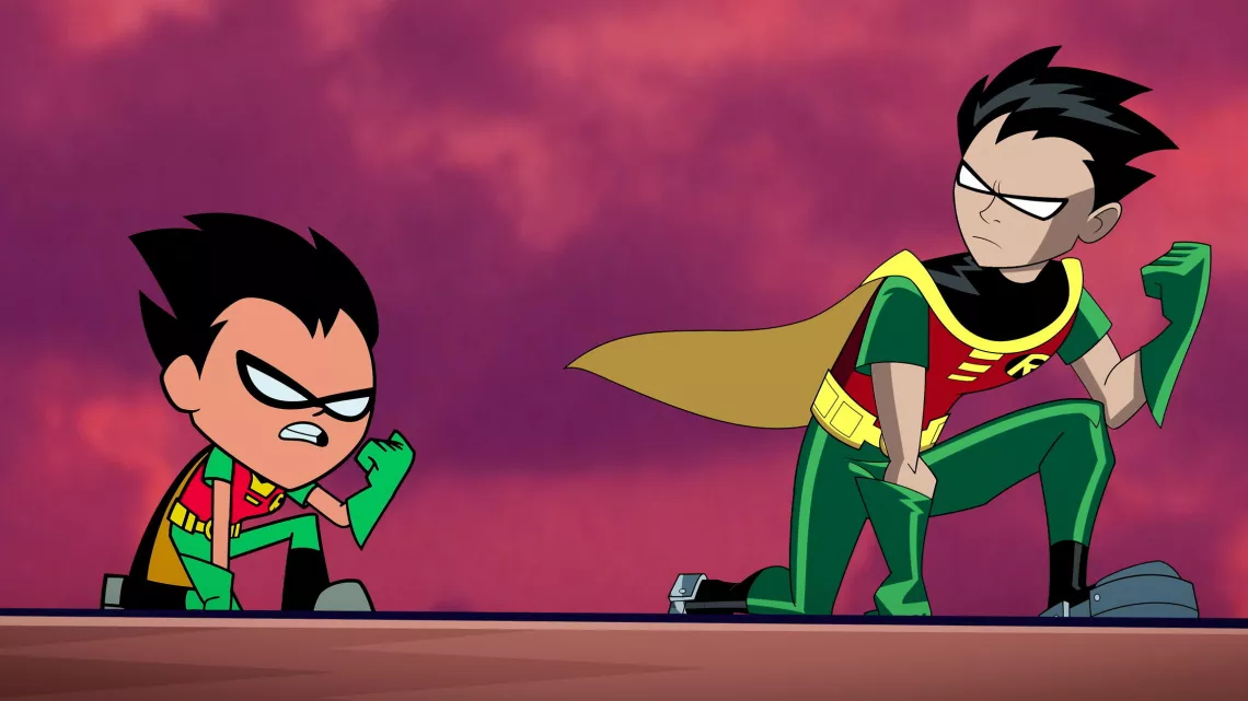 TEEN TITANS GO VS TEEN TITANS