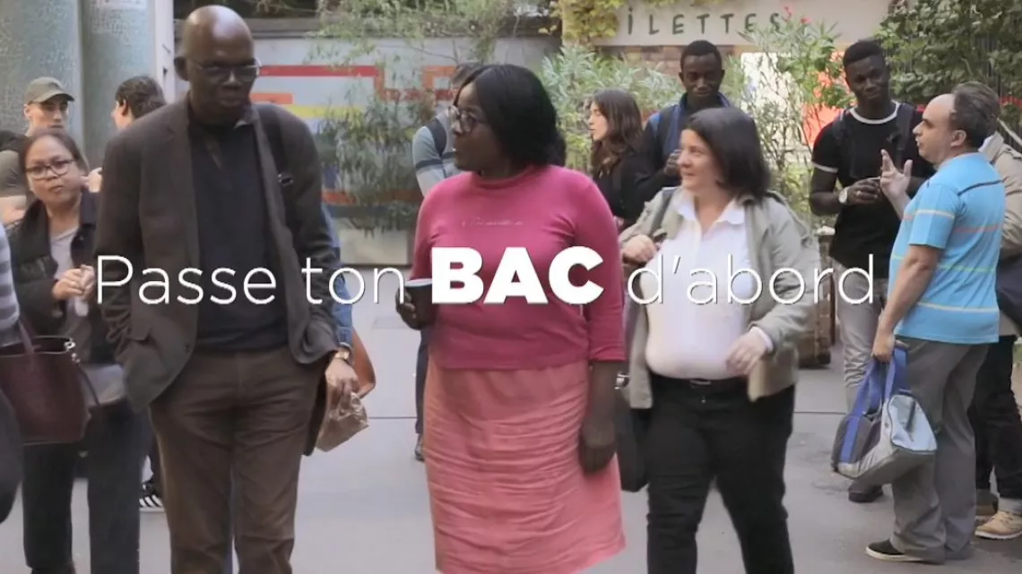 Passe ton bac d'abord