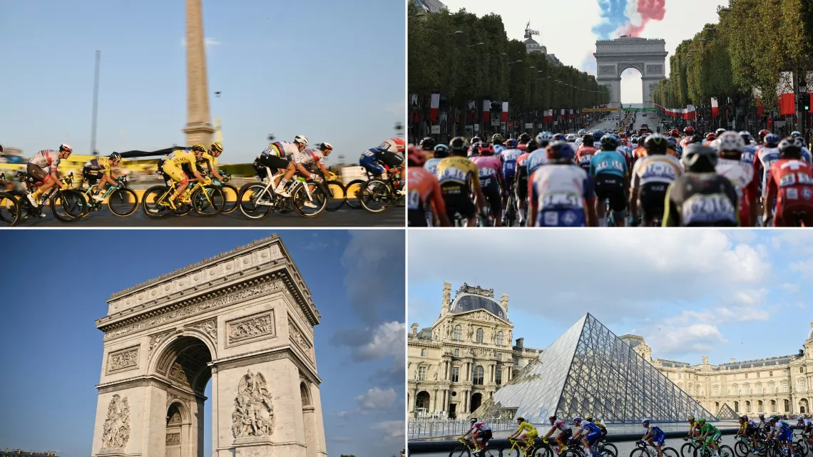 Arrivée TDF