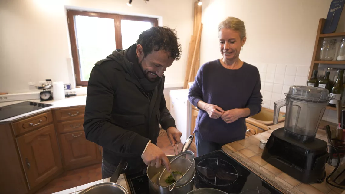 Willy vient déjeuner chez vous à Chatillon sur Loire