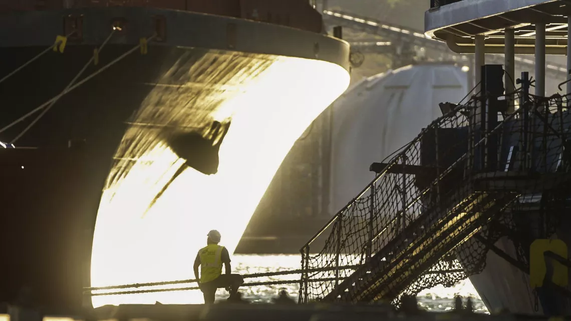 Quai des Brunes, femmes dockers de La Réunion