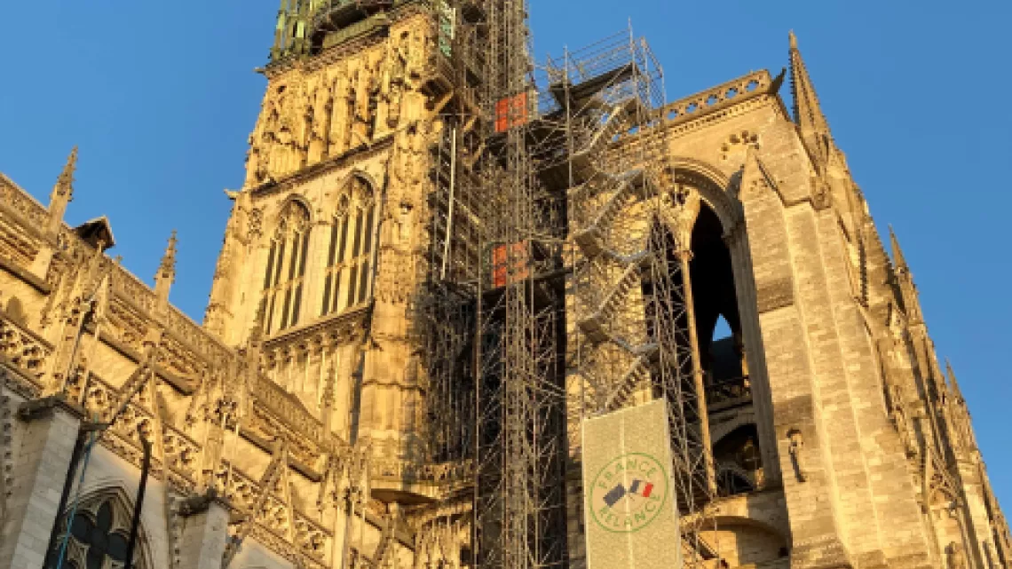 Travaux cathédrale Rouen