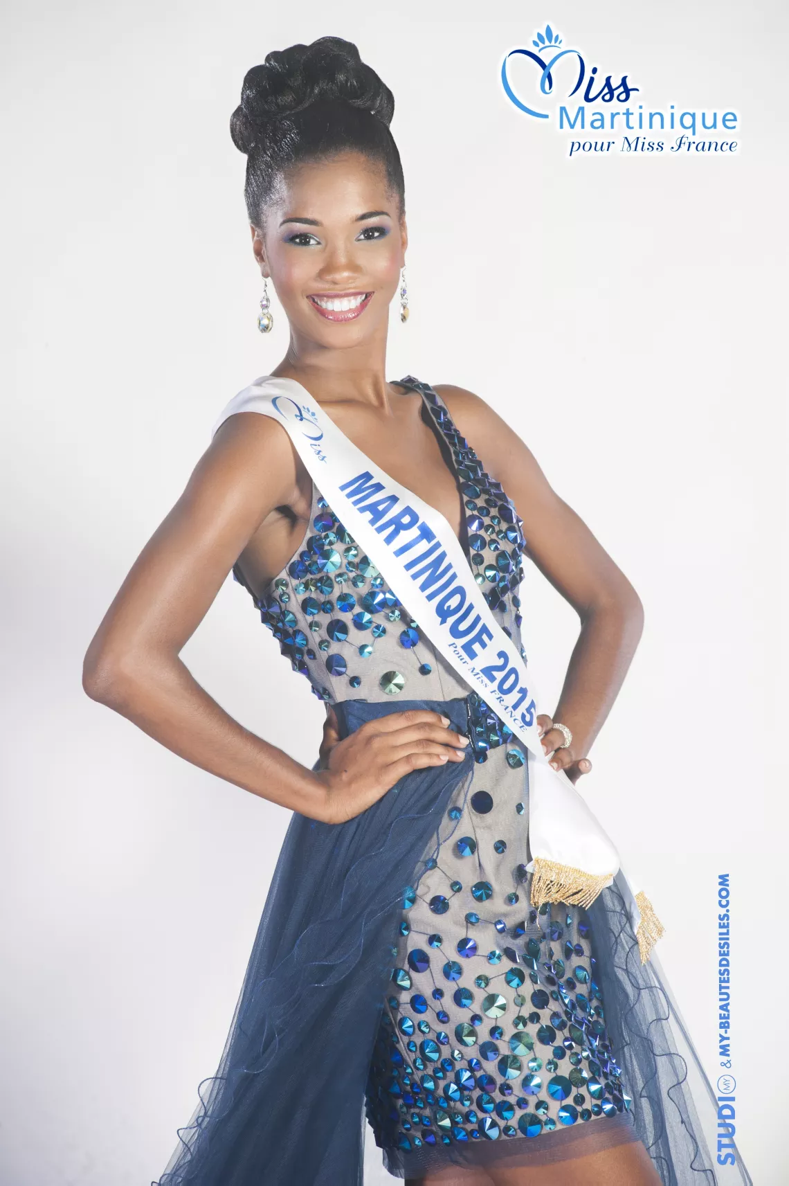 Morgane Edvige, Miss Martinique 2015 ©studioMY Morgane Edvige, Miss Martinique 2015