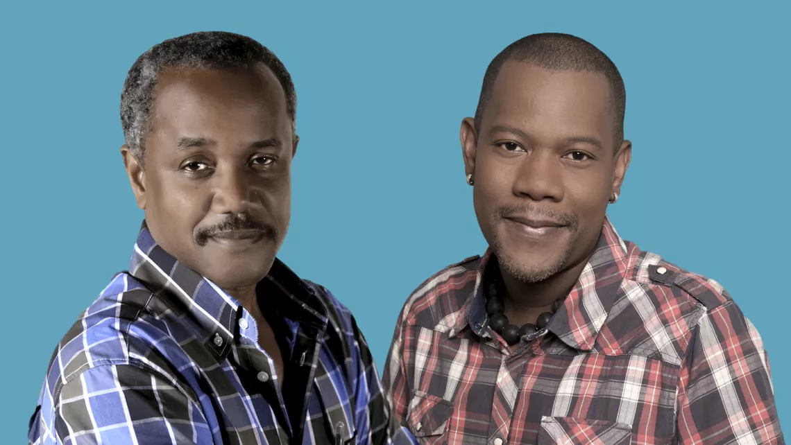 José Zobda et Jimmy Damase