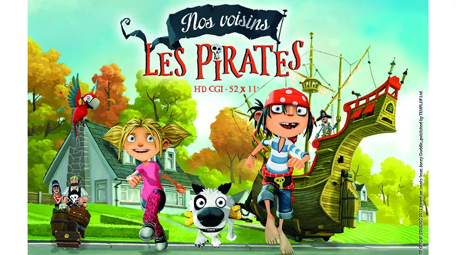 Cyber group studio Nos voisins les pirates