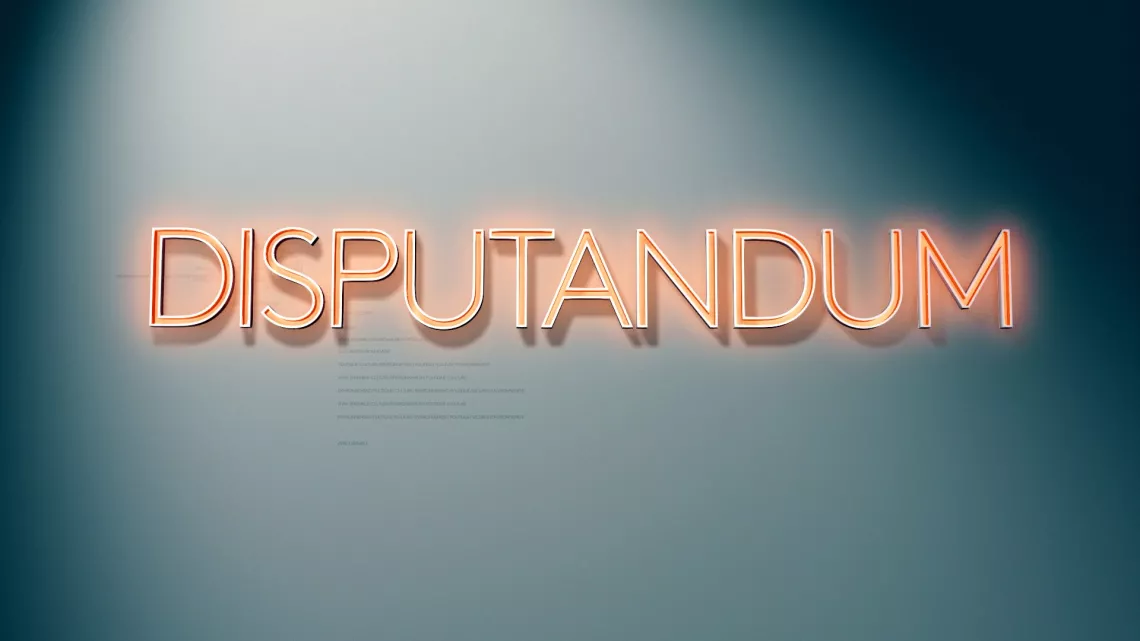 Disputandum Disputandum