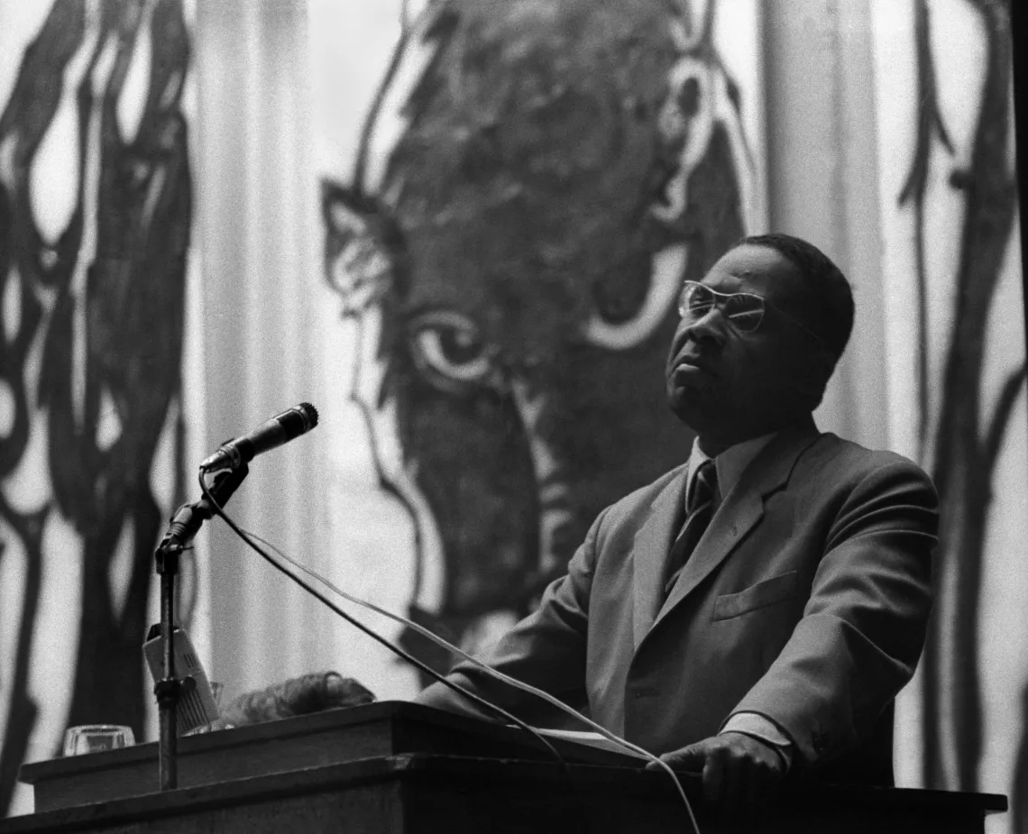© Philippe Gras / Alamy Stock Photo / Kreyolimages CÉSAIRE CONTRE ARAGON