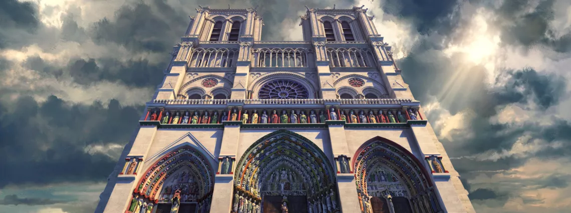 NOTRE- DAME: L'ÉPREUVE DES SIÈCLES