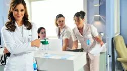 L'OMBRE DU MENSONGE Paloma à l'hôpital