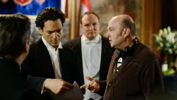 STAVISKY, L'ESCROC DU SIECLE Tomer Sisley et Claude -Michel Rome @Etienne Chognard/CCSP/FTV