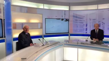 Photo de Franck Gilard sur le plateau de La Voix est Libre  samedi 20 février 2016