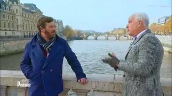 Yvan Hallouin & Frédérick Gersal sur le pont au change