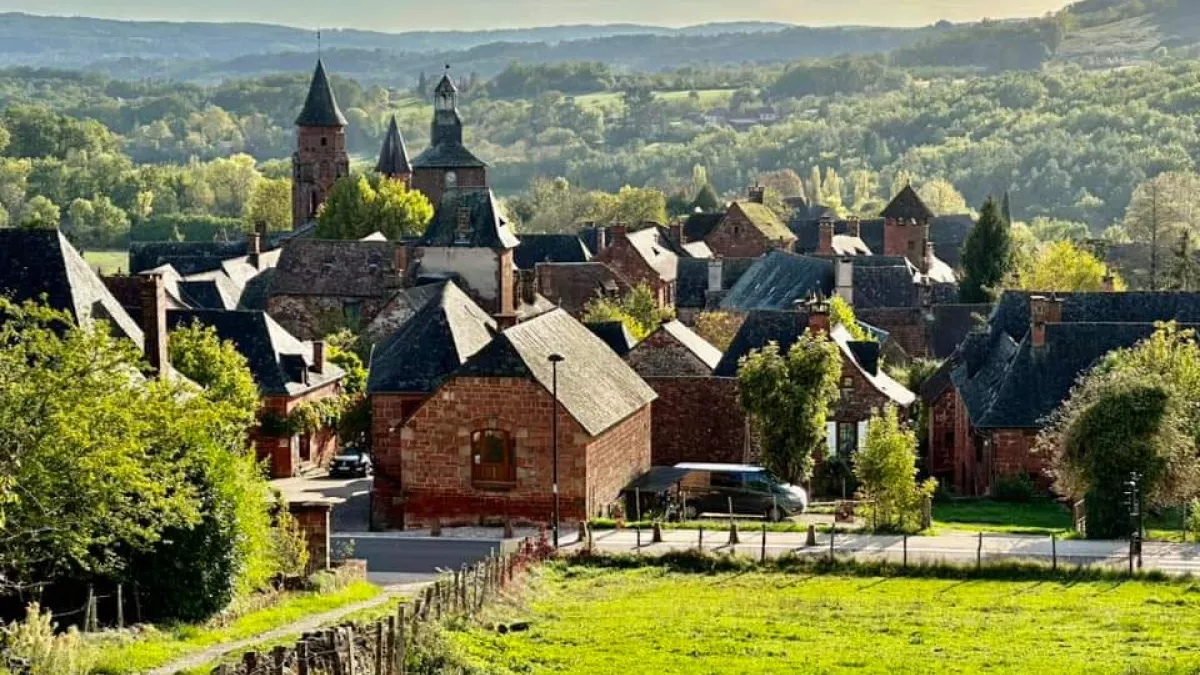 Collonges-la-rouge en  Corrèze 